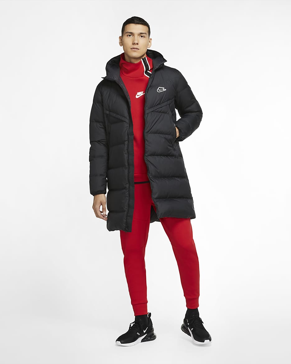 Nike down filled coat best sale